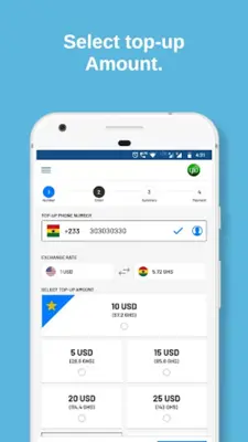 Glo-Ghana TopUp android App screenshot 3